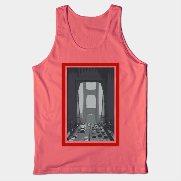 Golden Gate Tank Top by B_C_E